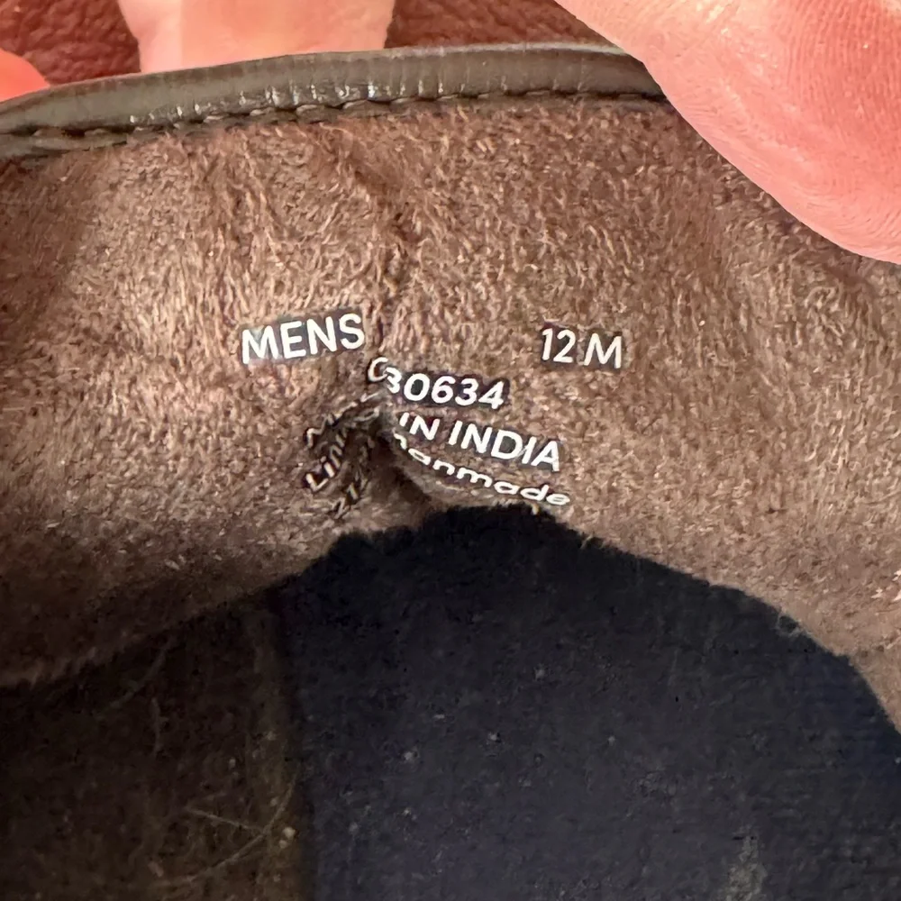 Cole Haan Cognac Brown Genuine Suede Tie Oxfords Dress Shoes Sz 12M